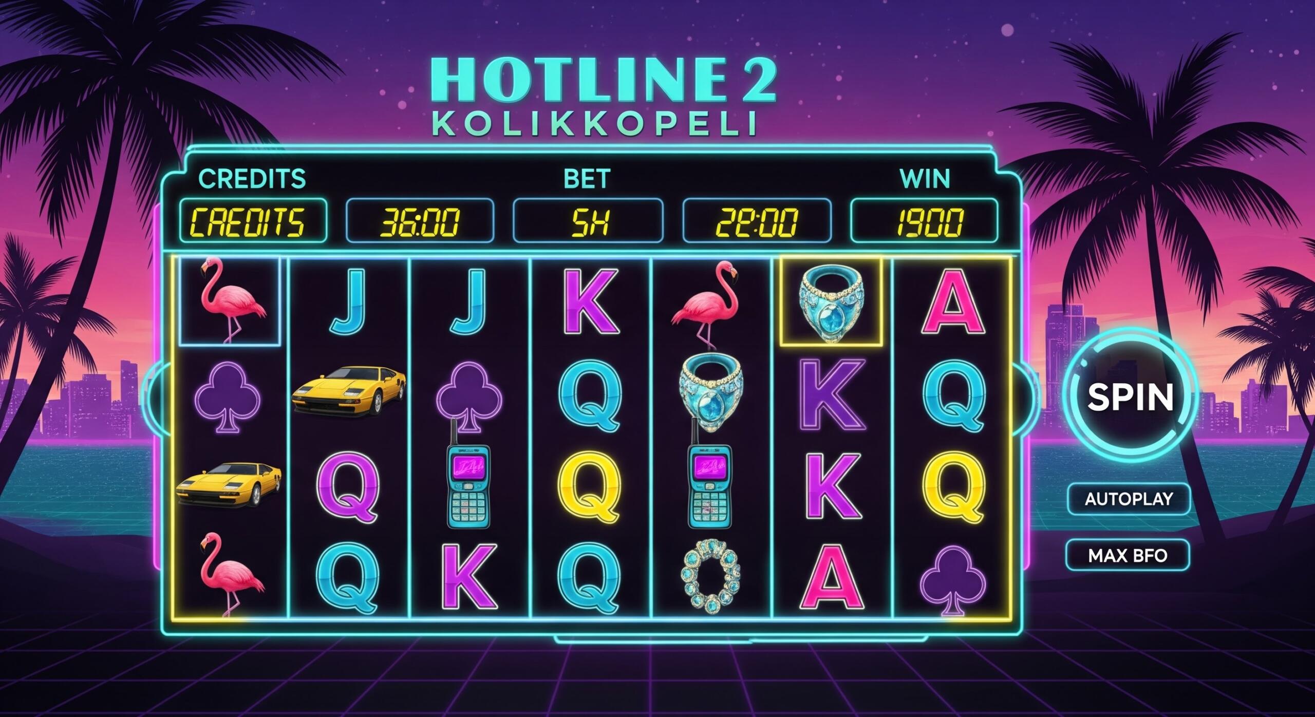 hotline 2 kolikkopeli