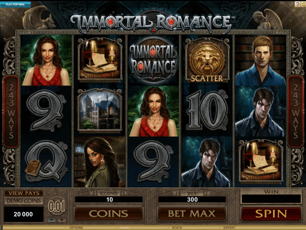Immortal Romance -kolikkopeli: näin goottilainen vampyyriklassikko toimii