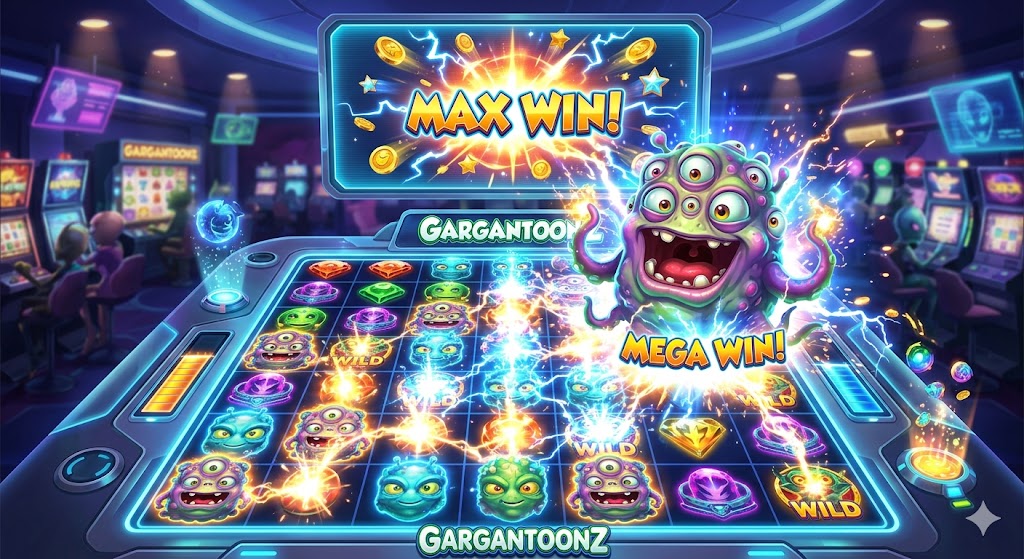 Gargantoonz-kolikkopeli: näin Play'n GO:n avaruusteemainen klusteripeli toimii