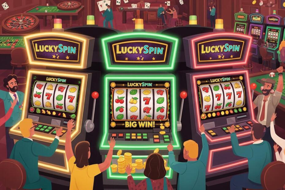 LuckySpin pelejä – parhaat LuckySpin kolikkopelit esittelyssä