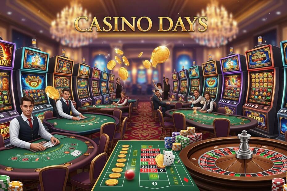Casino Days arvostelu – parhaat casinodays pelit ja pelikokemus 2026